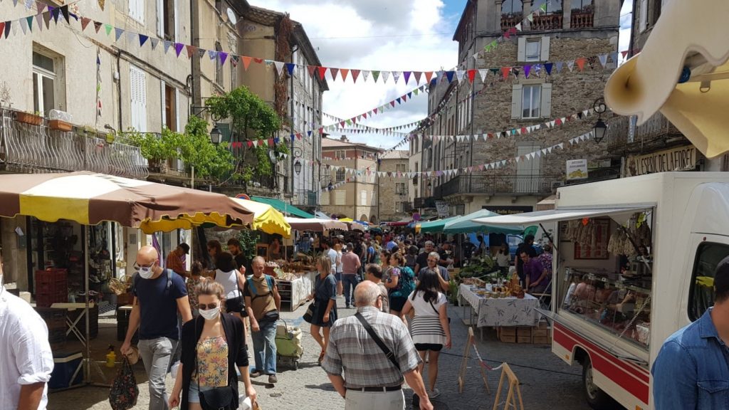Le marché des Vans